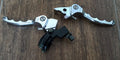 LEVE MANUBRIO RACING PER PIT BIKE BSE LEVA FRENO ANTERIORE FRIZIONE ATTACCO MINICROSS