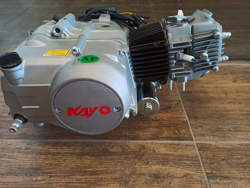 BLOCCO MOTORE 90CC YX AVVIAMENTO ELETTRICO E A PEDALINA SEMIAUTOMATICO 4 marce SENZA FRIZIONE PIT BIKE KAYO TS90