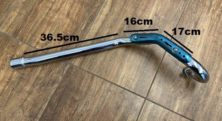 SOLO TUBO DI SCARICO MARMITTA TERMINALE DI SCARICO BSE PITBIKE