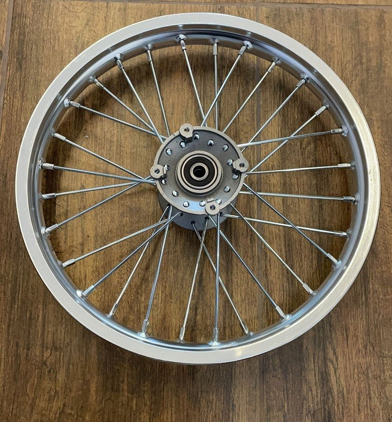 CERCHIO ANTERIORE  60/100-14 PERNO 12 IN ALLUMINIO PER MINICROSS KAYO KT50 50cc 2T
