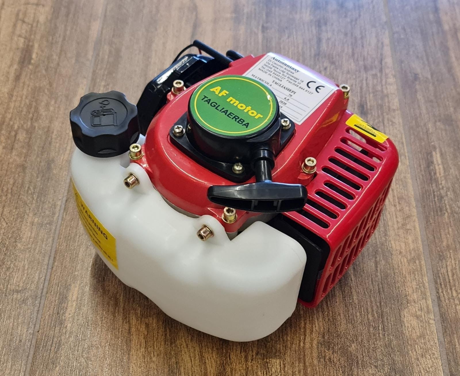 BLOCCO MOTORE 25cc 0,65KW TAGLIASIEPI TAGLIAERBA COMPLETO FRIZIONE