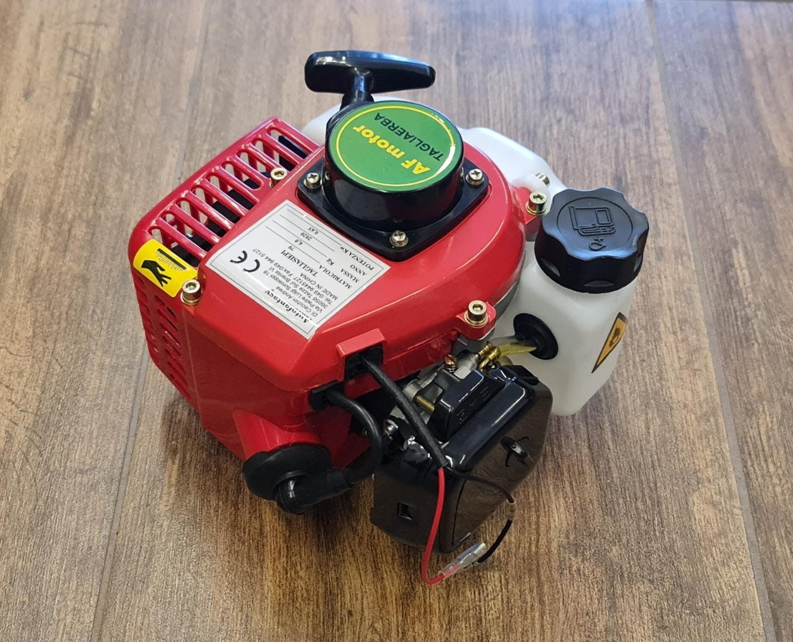 BLOCCO MOTORE 25cc 0,65KW TAGLIASIEPI TAGLIAERBA COMPLETO FRIZIONE
