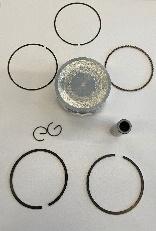 PISTONE COMPLETO PER BLOCCO MOTORE GY6 QUAD KAYO AU180 180cc