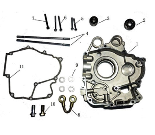 CUSCINETTO 37X12X12 6301 P6 INTERNO BLOCCO MOTORE GY6 PER QUAD KAYO AU180 180cc