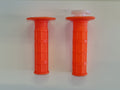 MANOPOLE GOMMA ARANCIO ARANCIONE PIT BIKE DESTRA + SINISTRA X MANUBRIO KAYO BSE SCORPION