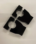 1cp SUPPORTO MANUBRIO 28mm RAISER IN CNC PER PIT BIKE KAYO TD160 160cc