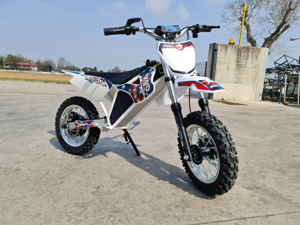 OFFERTA PRIMAVERILE KAYO EKMB MINICROSS ELETTRICO 350W SENZA ROTELLE