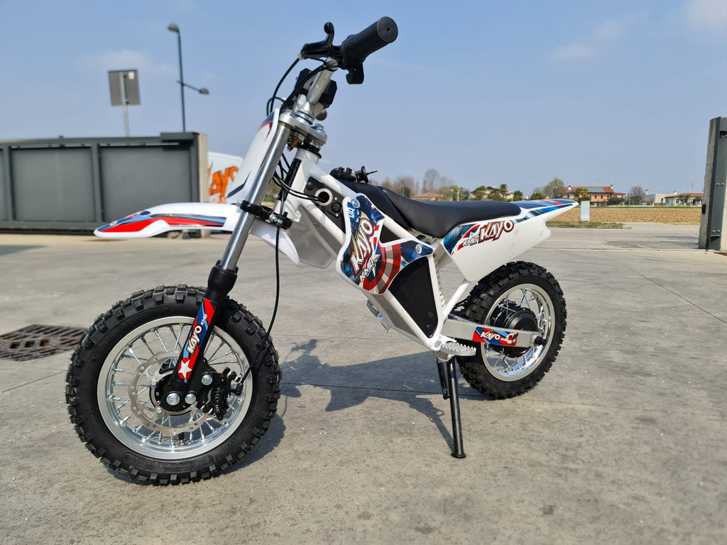 OFFERTA PRIMAVERILE KAYO EKMB MINICROSS ELETTRICO 350W SENZA ROTELLE