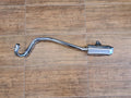 MARMITTA COMPLETA PER PIT BIKE KAYO TT190R SCARICO TERMINALE SILENZIATORE