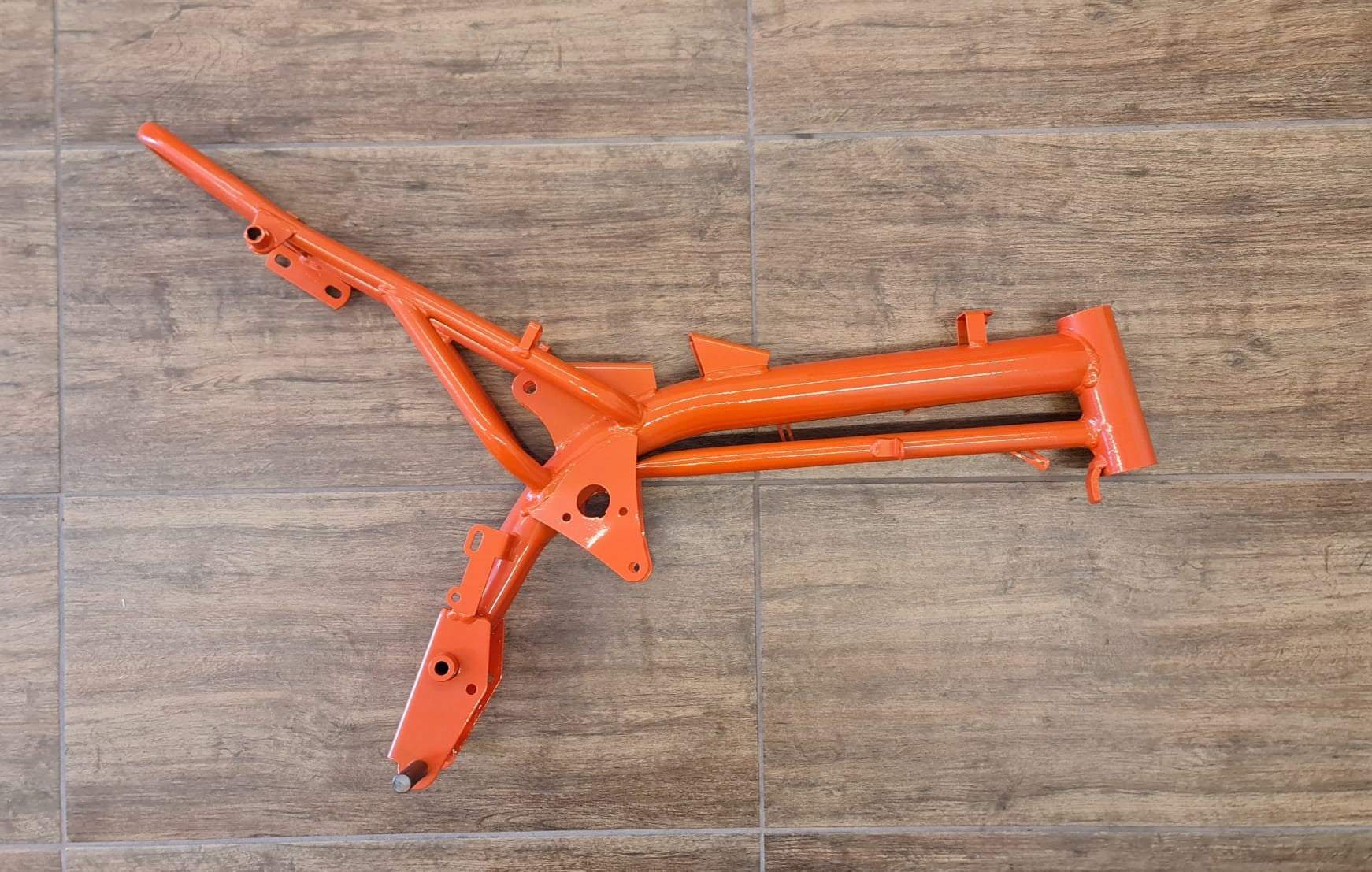 TELAIO PIT BIKE CROSS KAYO PER TSD110 RUOTE 14-12