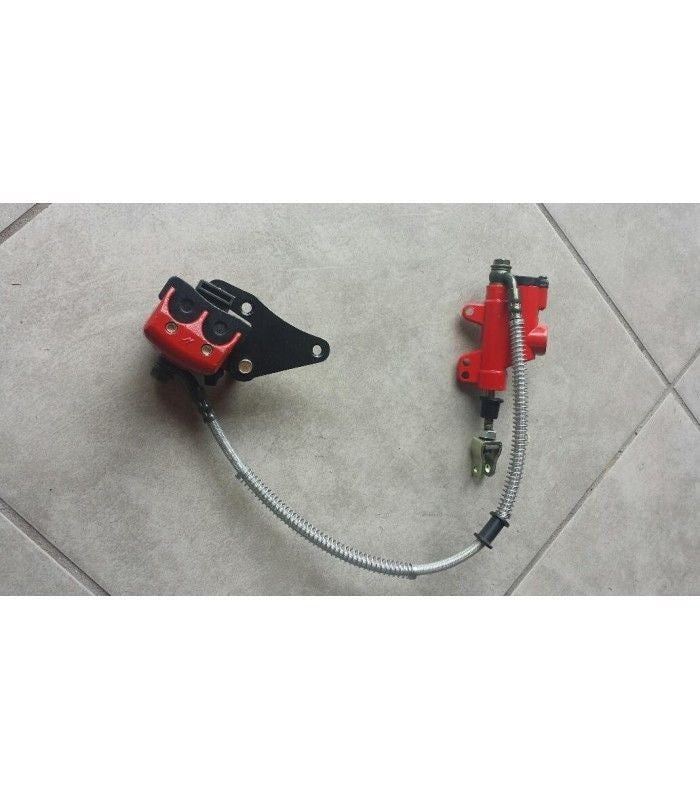 FRENI POMPA POSTERIORE SCORPION PIT BIKE COMPLETO PINZA - freno 125 140 150 160
