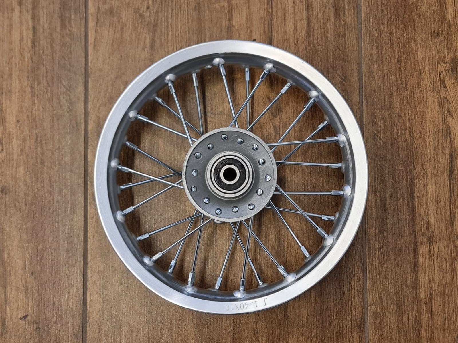 CERCHIO ANTERIORE 2.5X10 PER MINICROSS KAYO KMB 60cc