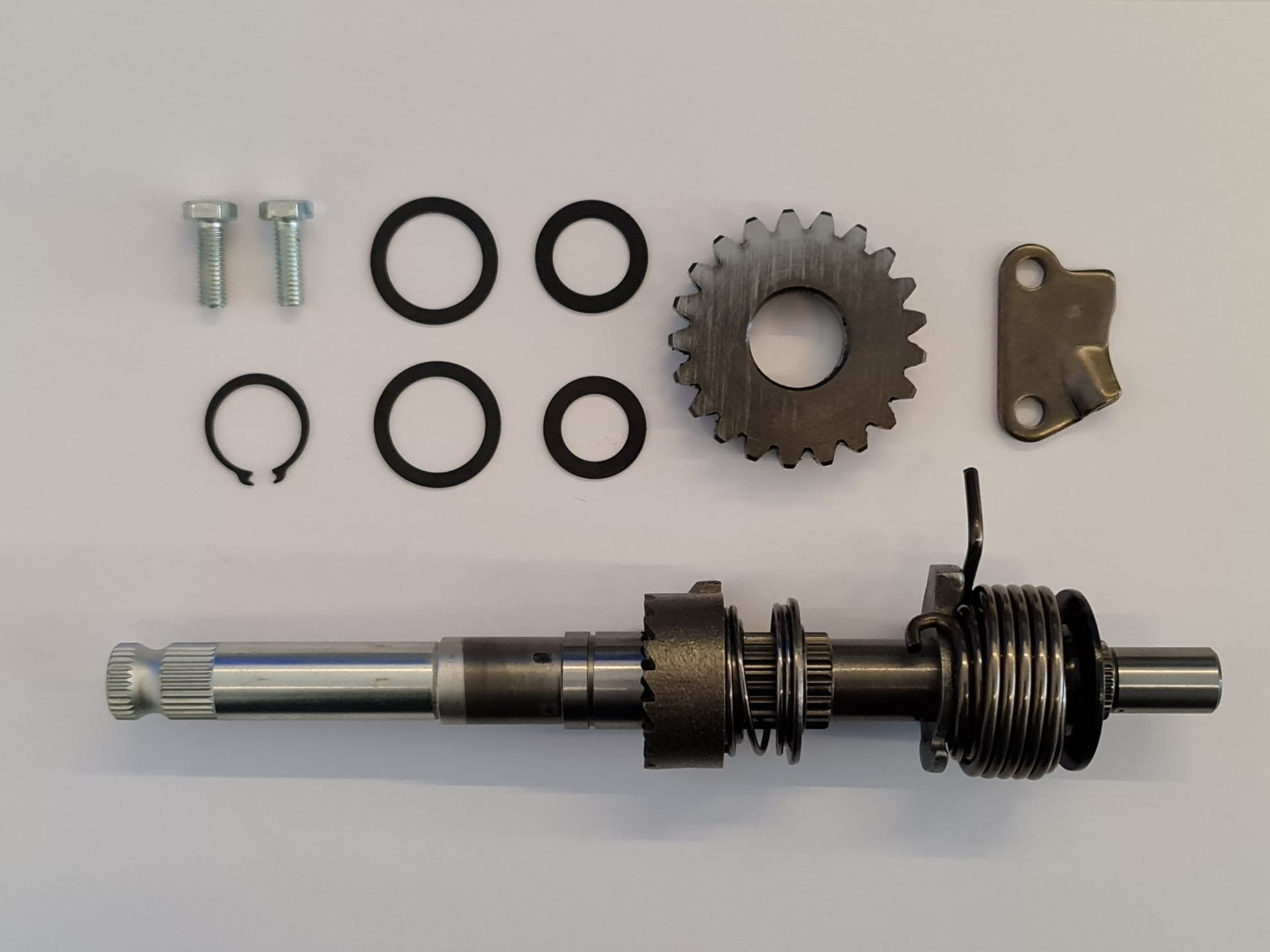 PERNO INGRANAGGIO ASSE AVVIAMENTO PER BLOCCO MOTORE ZONGSHEN ZS190 190CC
