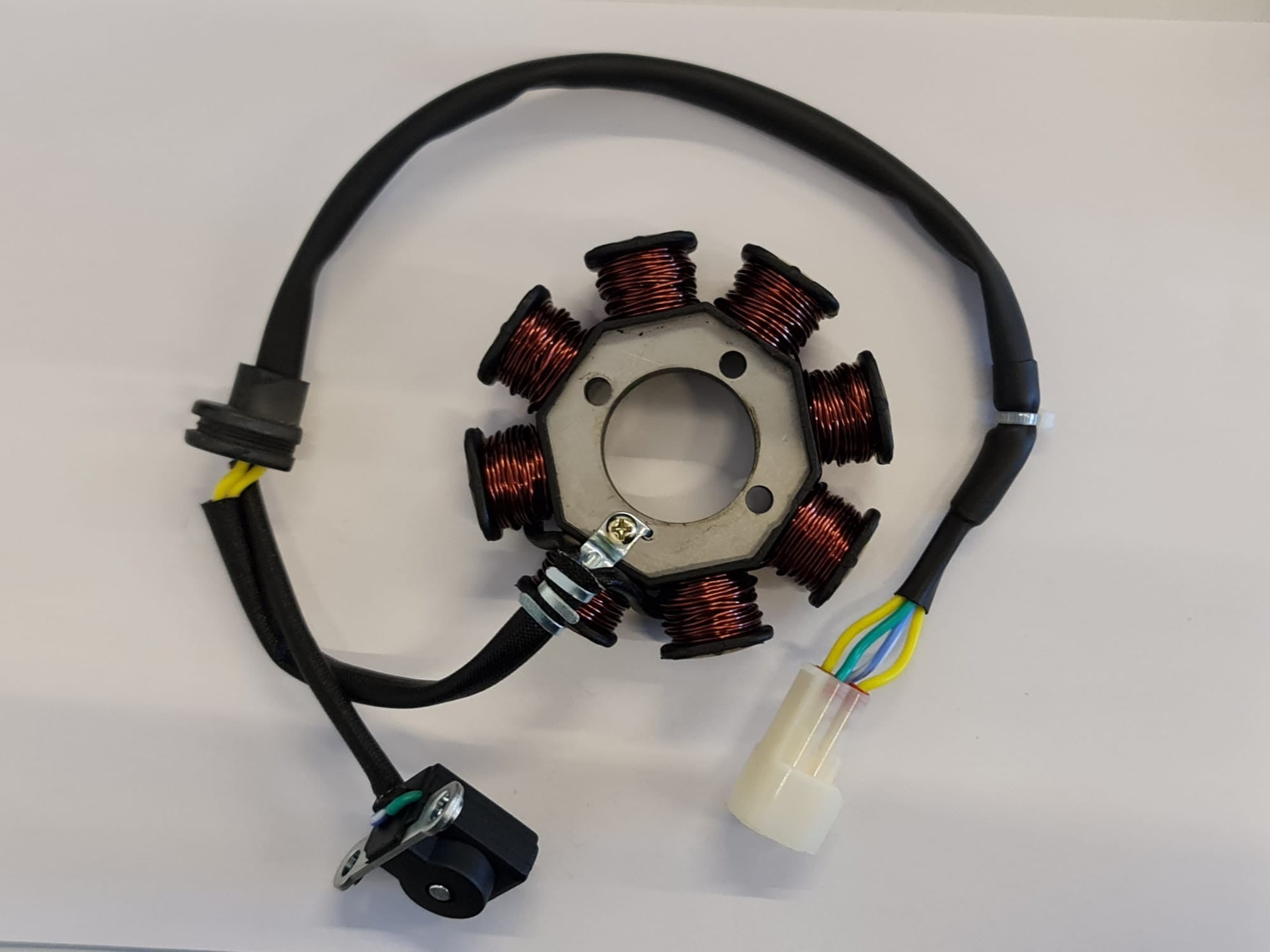 STATORE ATV 8 BOBINE PER MOTORE 4 TEMPI 180cc 250cc QUAD