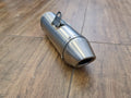 SILENZIATORE IN ACCIAIO TERMINALE PER TUBO DI SCARICO PIT BIKE 38mm