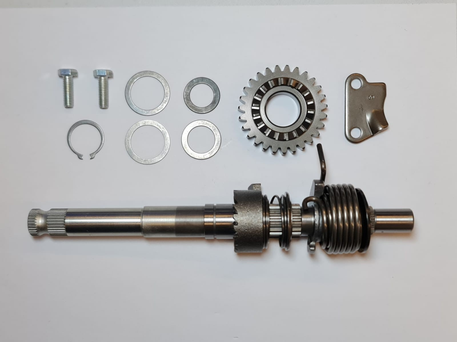 PERNO INGRANAGGIO ASSE AVVIAMENTO PER BLOCCO MOTORE PIT BIKE ZONGSHEN ZS155 155cc