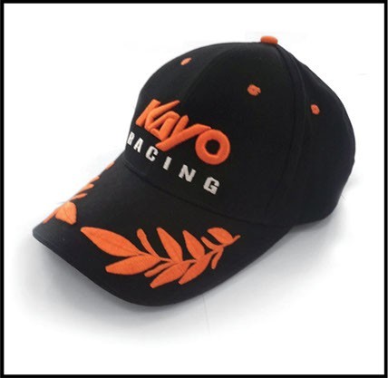 CAPPELLO KAYO RACING NERO ARANCIO