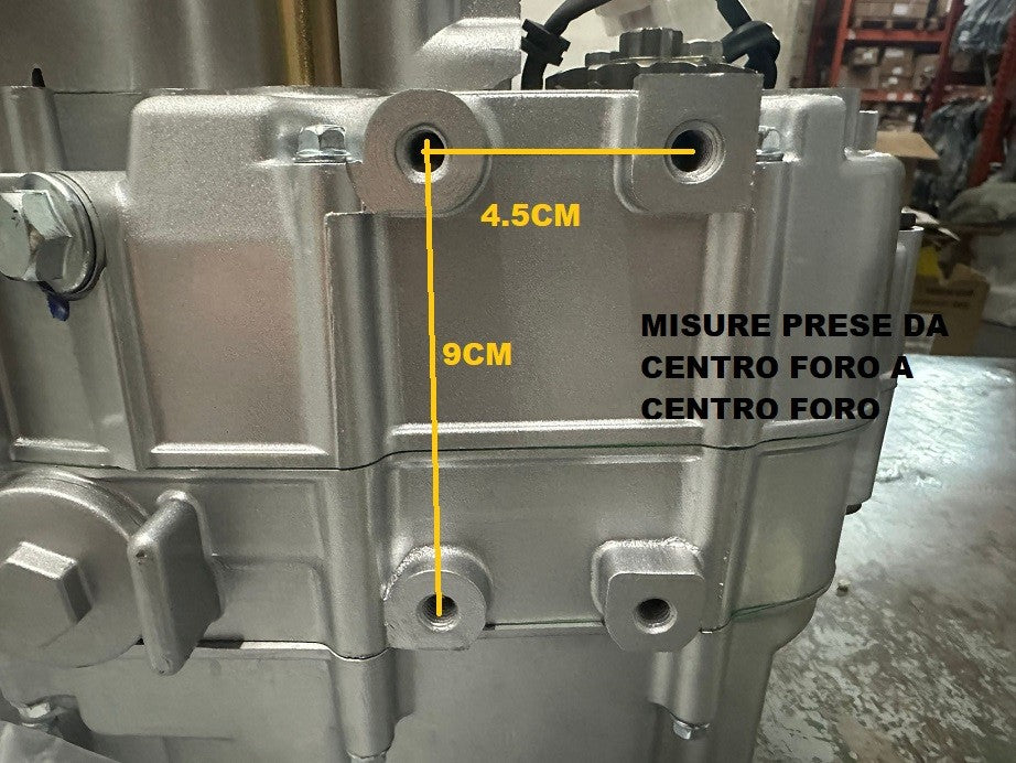 BLOCCO MOTORE SEMIAUTOMATICO 125CC 3+1 marce QUAD ATV 4 TEMPI MINIATV