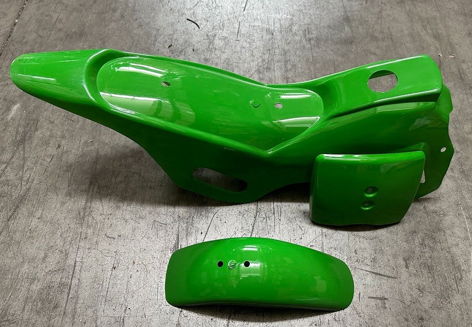 CARENE MINICROSS 8" - plastiche minimoto parafango codone portanumero