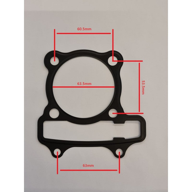 GUARNIZIONE DELLA TESTA DEL CILINDRO PER BLOCCO MOTORE GY6 QUAD KAYO AU180 180CC