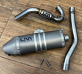MARMITTA ARTIGIANALE COMPLETA LM PER SERIE KAYO TD SCARICO LM R8 RACING
