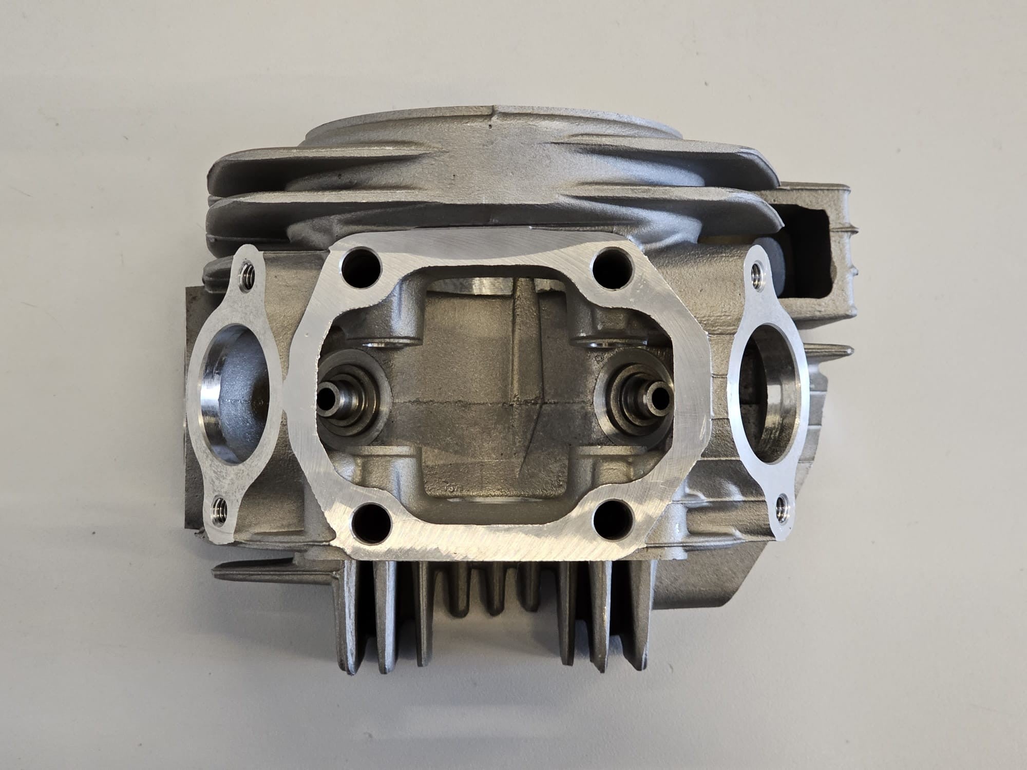 TESTA YX 140CC ESCLUSO VALVOLE E ALBERO A CAMME - BLOCCO MOTORE PIT BIKE KAYO KRZ 140
