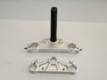 COPPIA PIASTRE INFERIORE E SUPERIORE PER PIT BIKE KAYO TS90 KMB 90cc 60cc