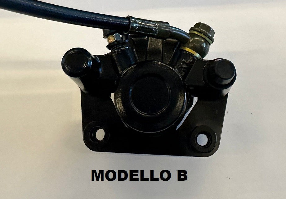 FRENI POMPA COMPLETO ATV 4 TEMPI KAYO PREDATOR 110 PINZA POSTERIORE - freno miniquad quad