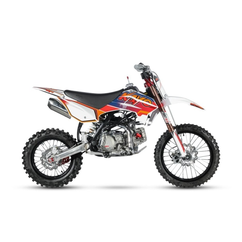 ADESIVI PIT BIKE KAYO ARANCIO ROSSO BLU BIANCO COLORAZIONE 2019 PER PIT BIKE SERIE TT E KRZ