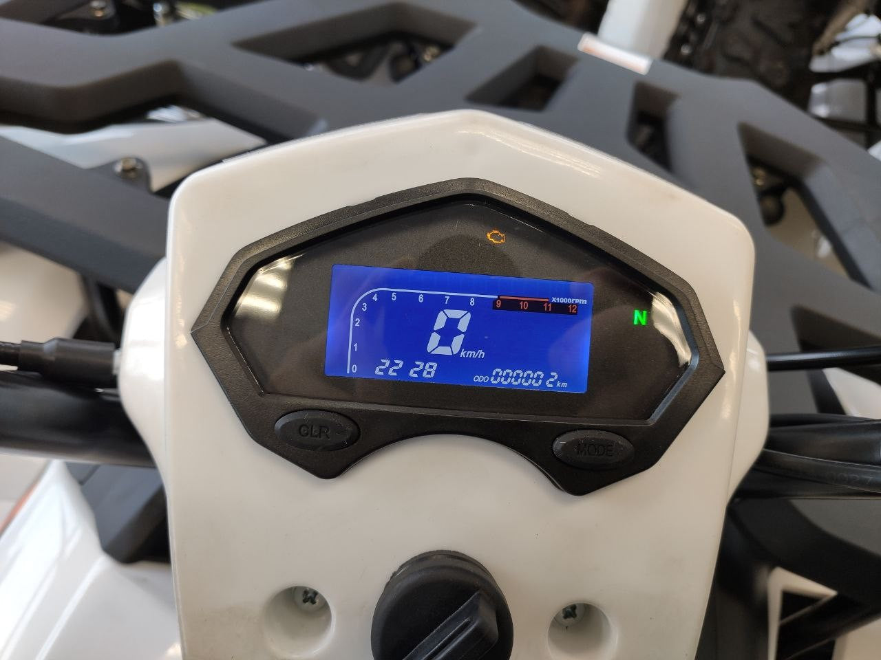 QUAD KAYO AU300 OMOLOGATO L7e TARGA BIANCA 2 POSTI