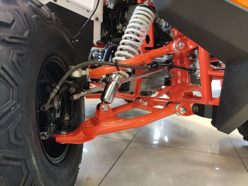 QUAD KAYO AU300 OMOLOGATO L7e TARGA BIANCA 2 POSTI