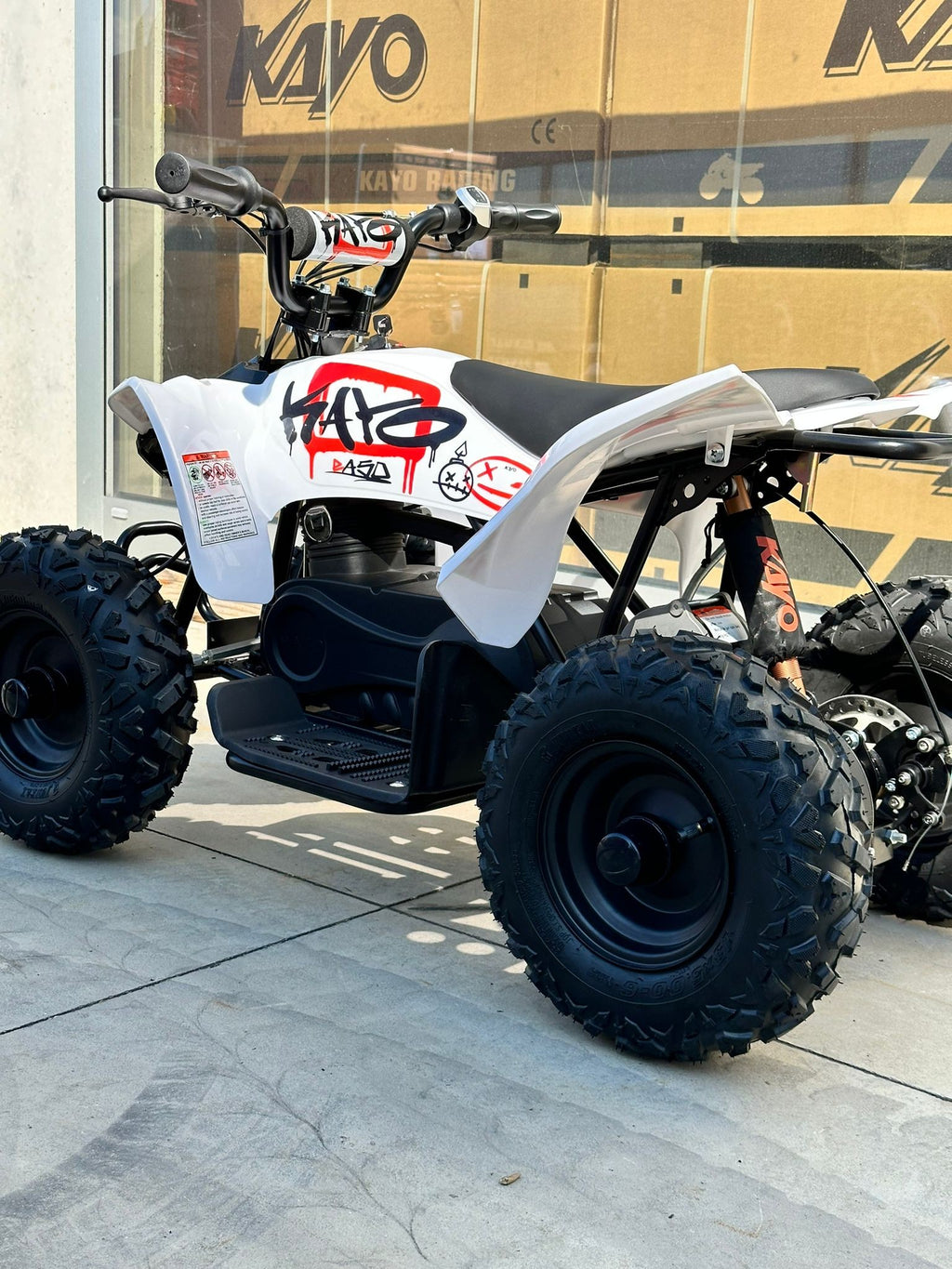 MINIQUAD ATV KAYO eA50 500W 36V ELETTRICO