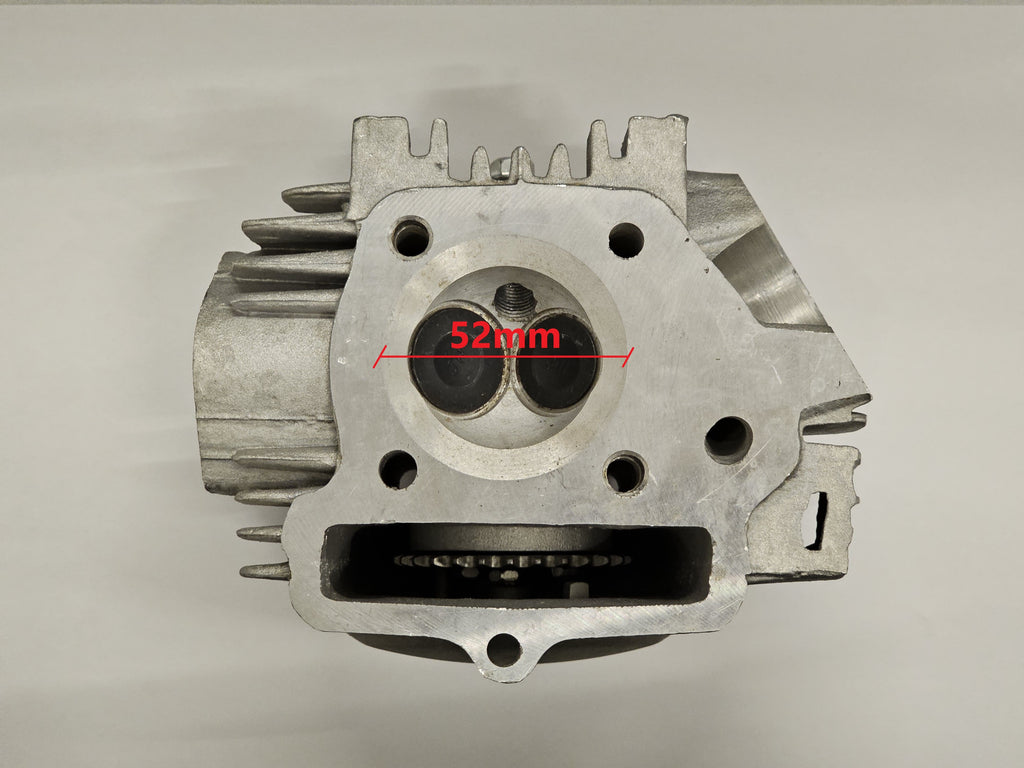 TESTA PER MOTORE QUAD ATV PIT BIKE 110cc 4 TEMPI COMPLETA ESCLUSI TAPPI