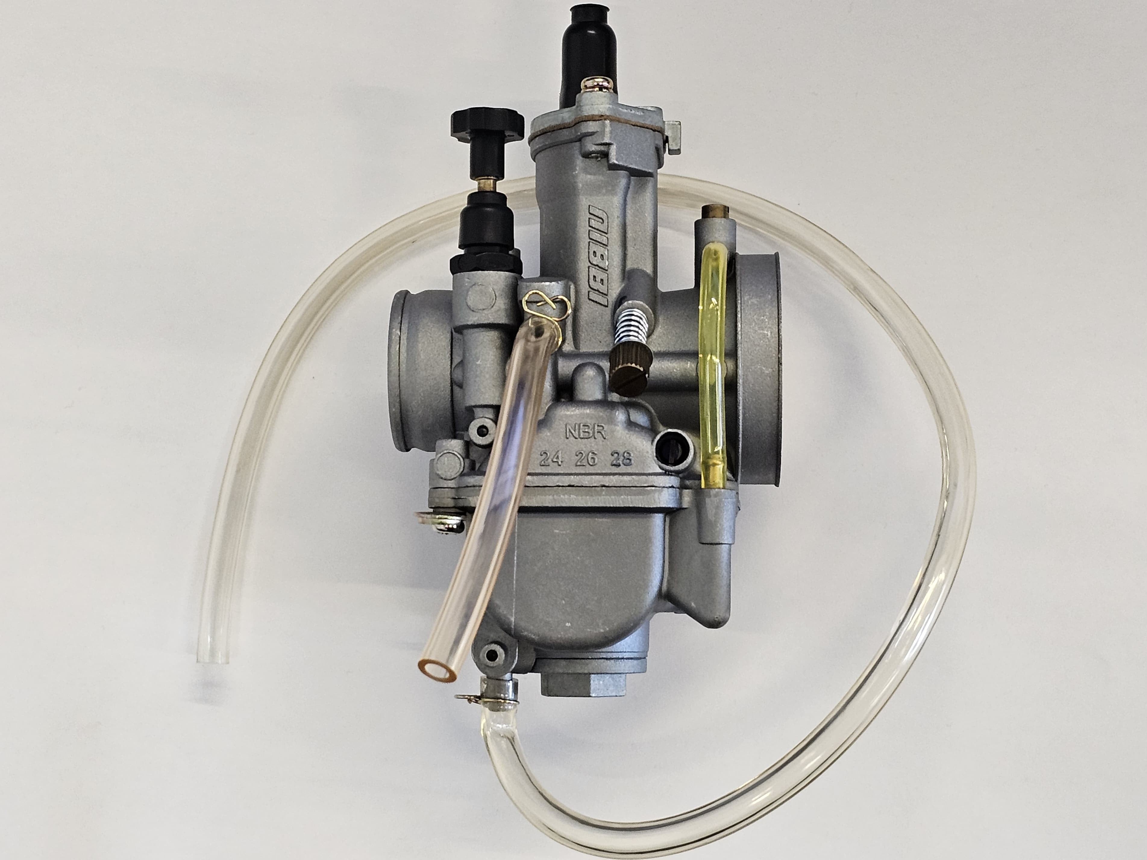 CARBURATORE ORIGINALE NIBBI 28mm VALVOLA PIATTA PER PIT BIKE CROSS