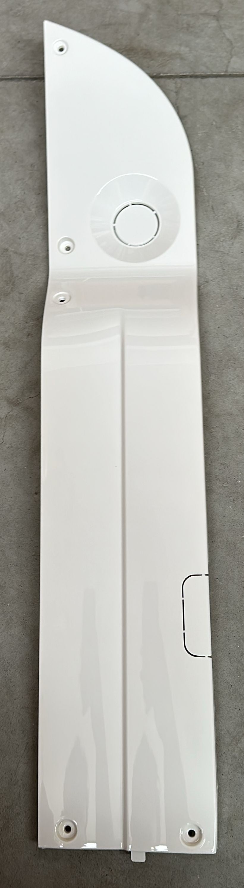 PLASTICA LATERALE PEDALI SINISTRA DA SALITI LUCIDA SCOOTER ELETTRICO SKY II REVENGE