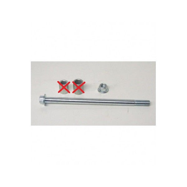 PERNO RUOTA SENZA SPESSORI 12mm 21.5cm 215mm PIT BIKE CERCHIO SPESSORI CROSS MINICROSS
