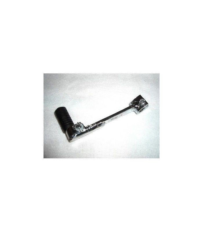 PEDALINA LEVA CAMBIO MARCE PIEGHEVOLE DIRT BIKE PIT CROMATO cross 125cc 140cc