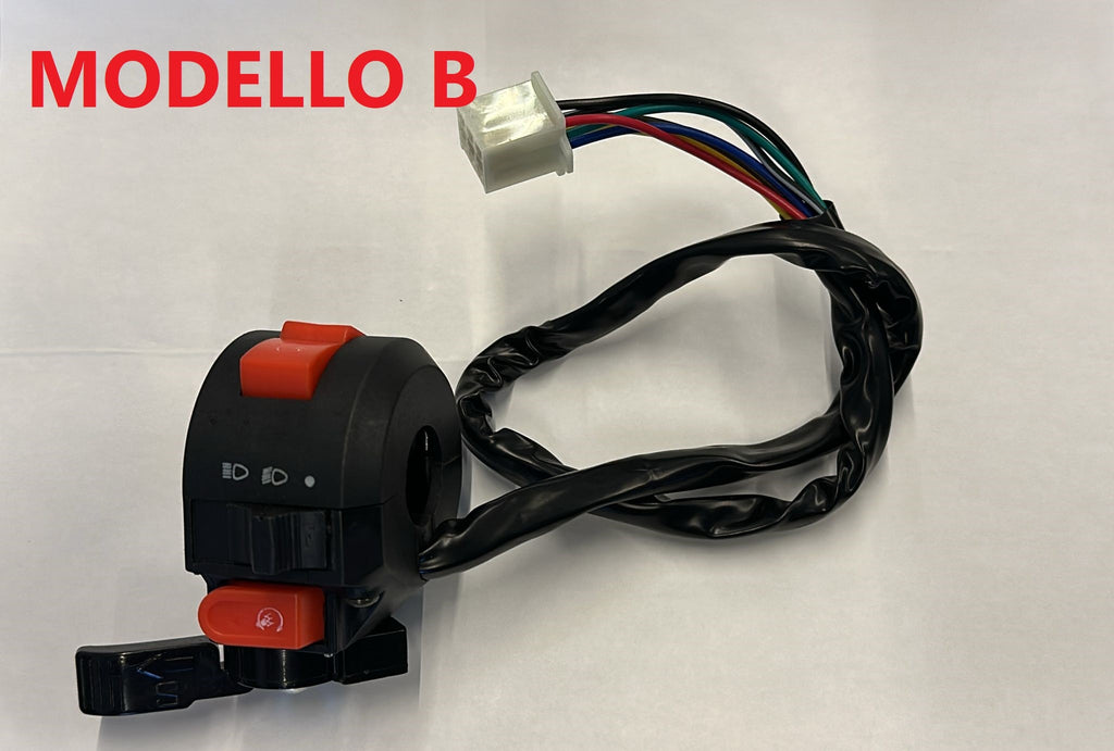 COMANDO TASTI QUAD 110 SINISTRO SPINA SINGOLA MINIQUAD ATV MINIATV interruttori