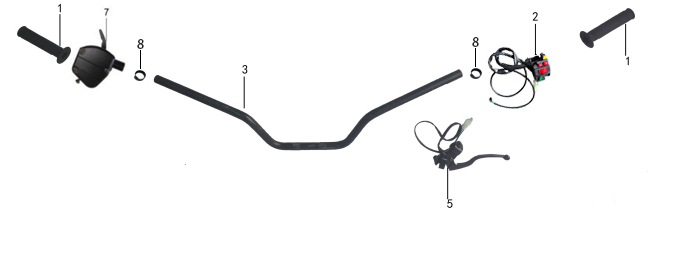 TASTI SX PER QUAD KAYO AU300 L7e T3B