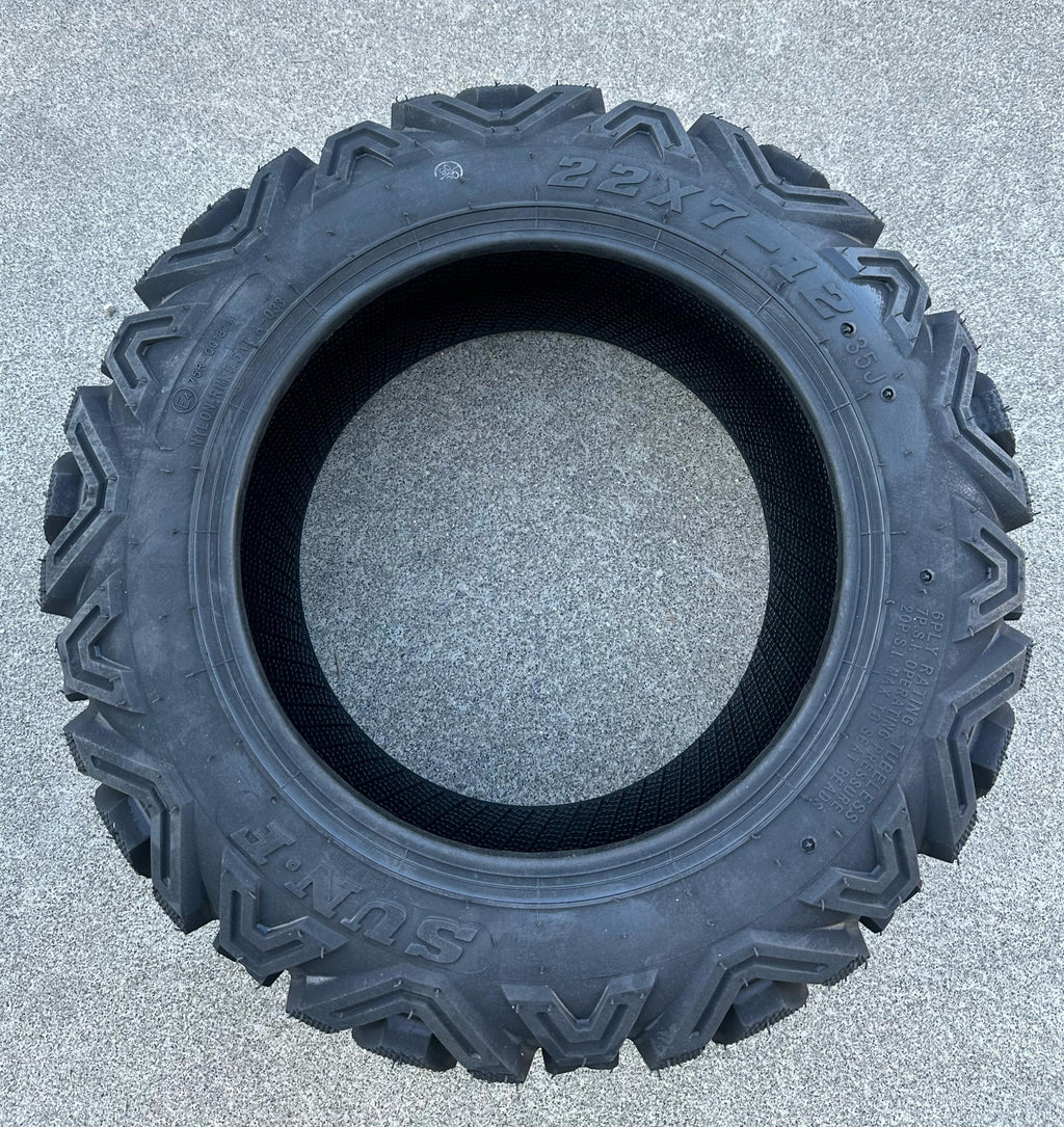 GOMMA ANTERIORE 22X7-12 PER QUAD KAYO AU300 L7E T3B