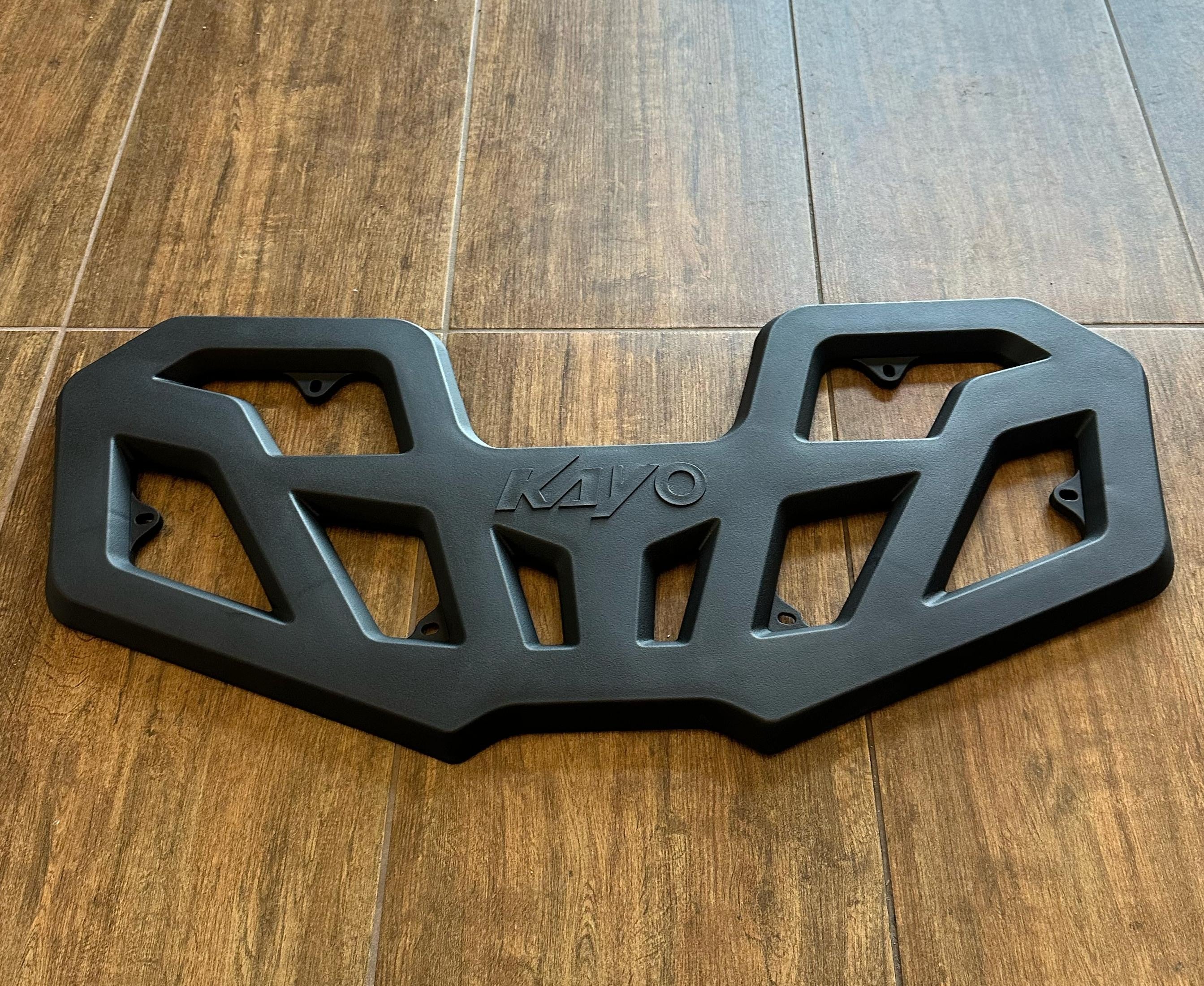 PLASTICA ANTERIORE PORTAPACCHI PER QUAD KAYO AU300  AU200 T3B L7E