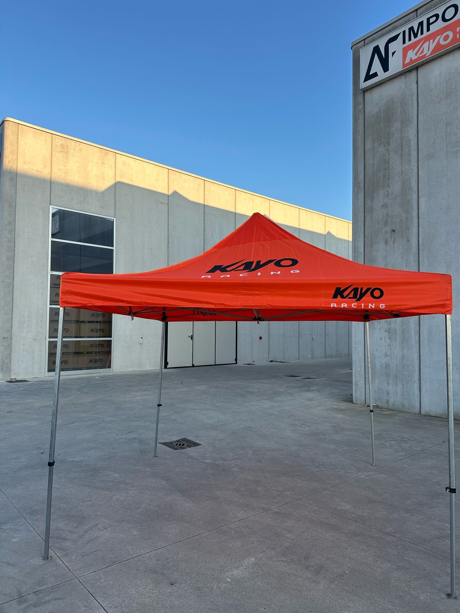SOLO TELO GAZEBO ARANCIONE KAYO