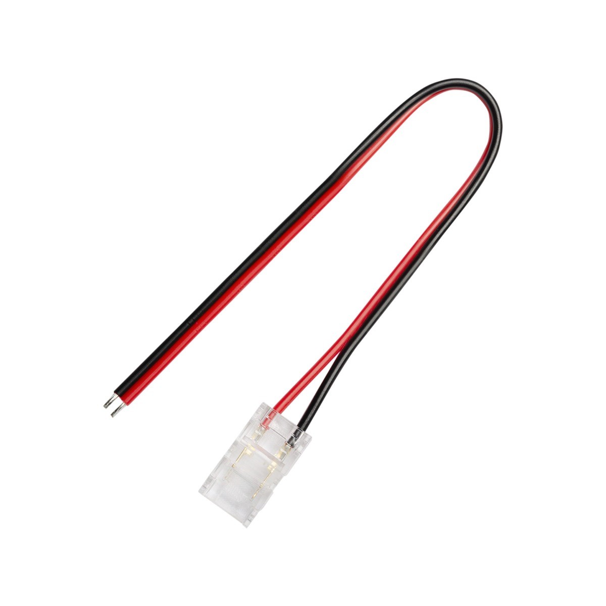 1PZ CONNETTORE INVISIBLE 8MM SINGOLO CON CAVO 15CM