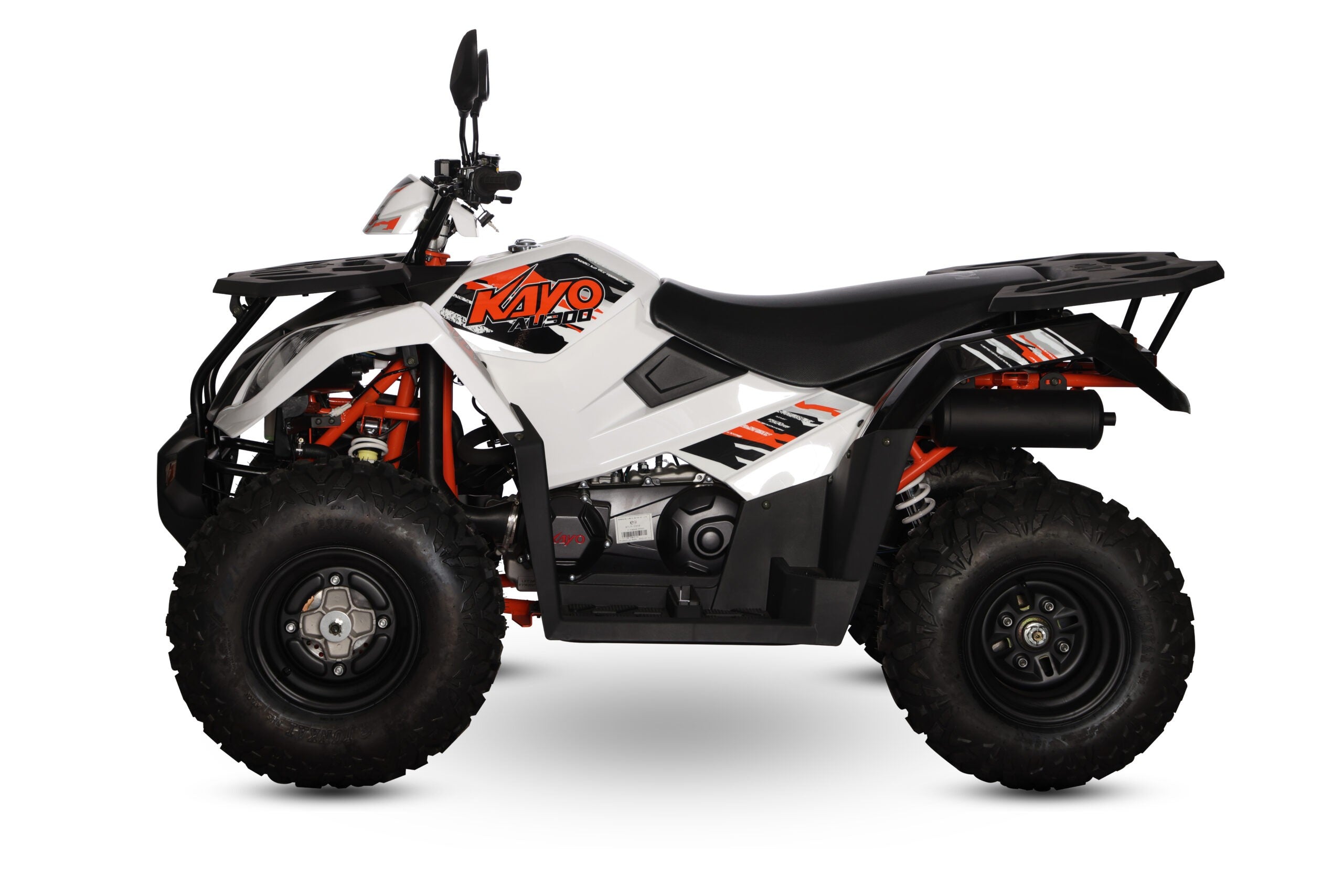 QUAD KAYO AU300 OMOLOGATO T3b TARGA GIALLA 2 POSTI