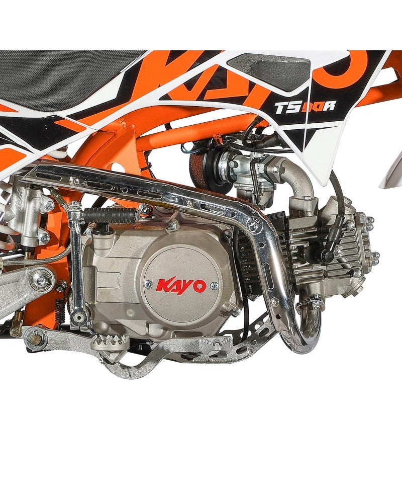 PIT BIKE TS90R KAYO 90R 4 TEMPI SEMIAUTOMATICO RUOTE 12-10