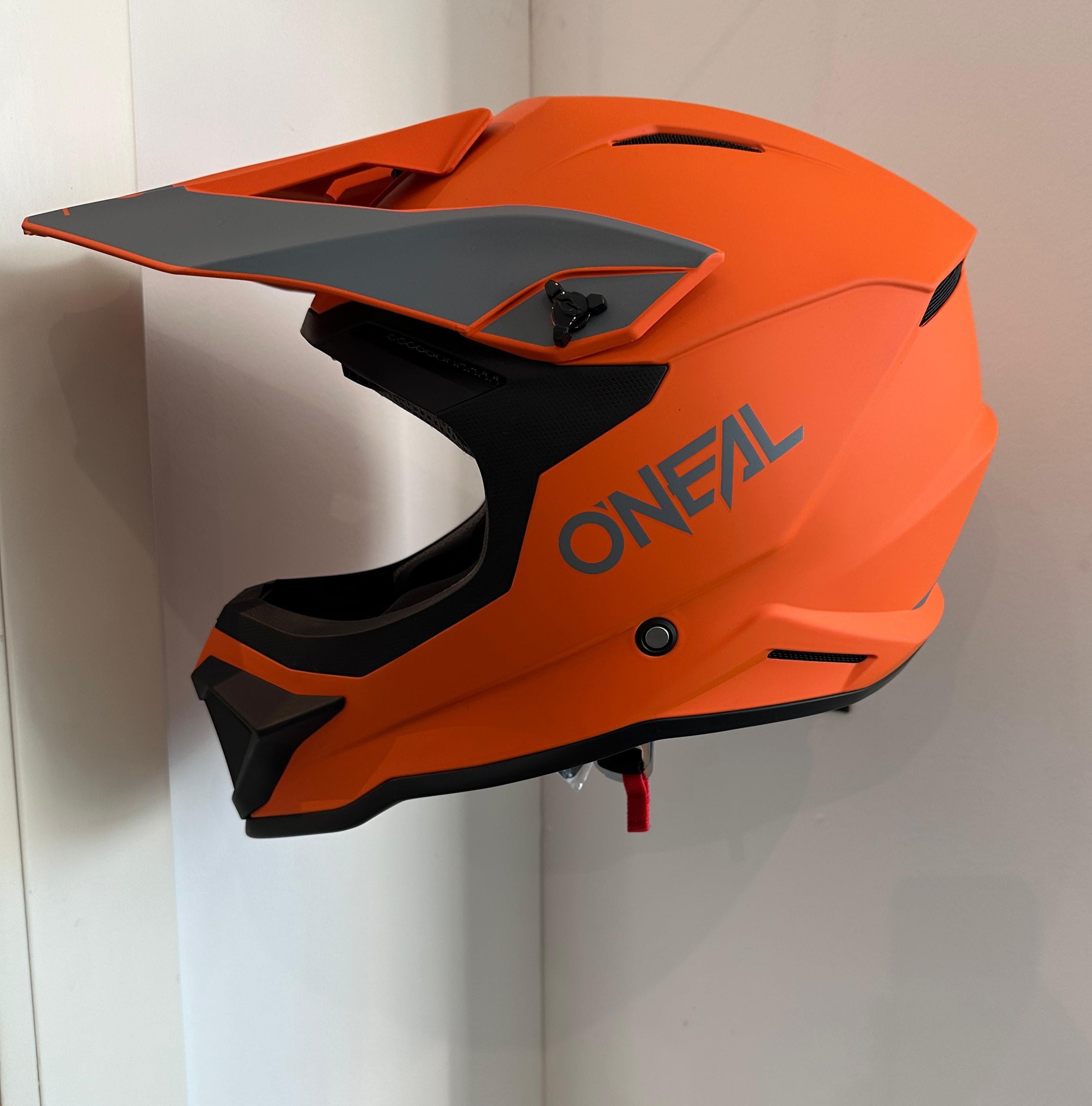 CASCO O'NEAL ARANCIONE NERO GRIGIO OPACO