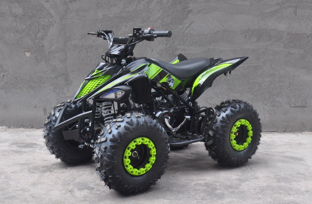 QUAD ATV RAPTOR 110 AUTOMATICO CON RETROMARCIA E RUOTE 7 POLLICI
