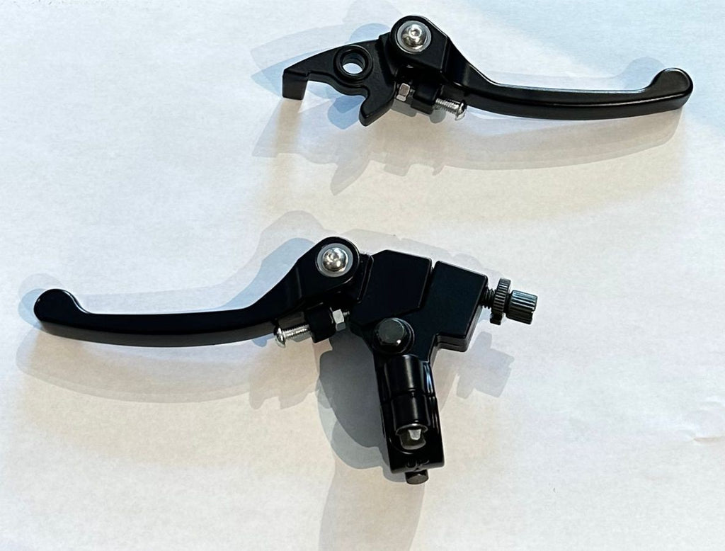 LEVE MANUBRIO RACING PER PIT BIKE BSE LEVA FRENO ANTERIORE FRIZIONE ATTACCO MINICROSS