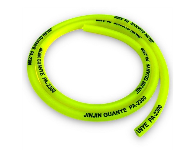 0,5mt o 10mt TUBO BENZINA COLORATO GIALLO FLUO