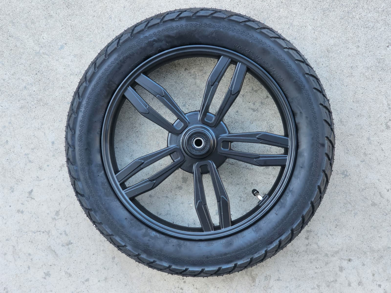 CERCHIO GOMMATO ANTERIORE A DISCO 16X3 COPERTONE PER BICI ELETTRICA SCOOTER SKY II REVENGE